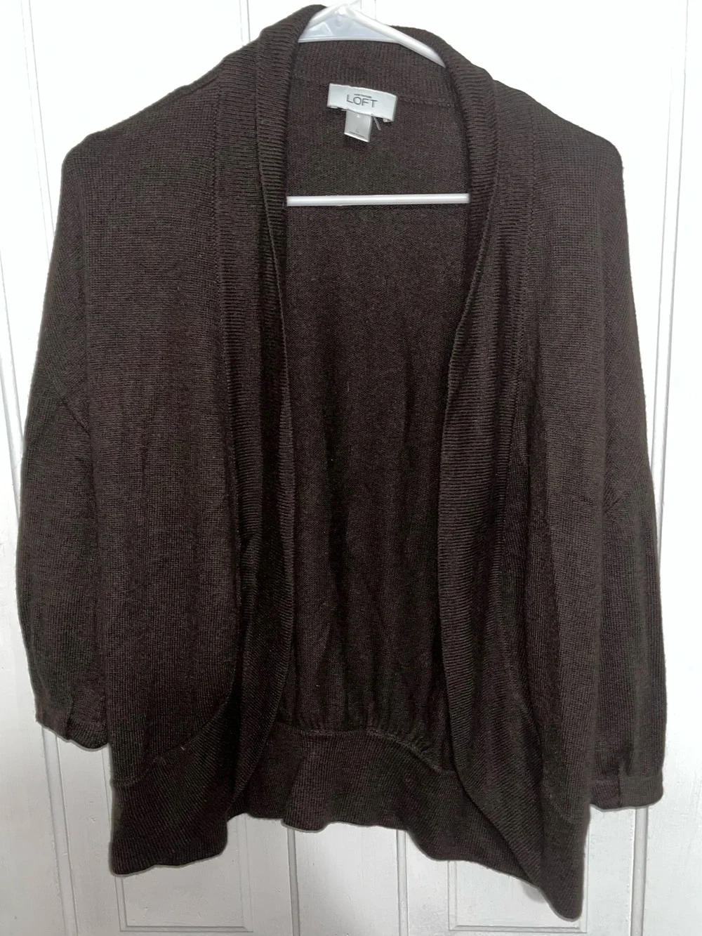 Open front cardigan
